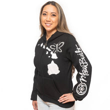 Load image into Gallery viewer, Maui Built Women&#39;s Butterfly Logo Jacket