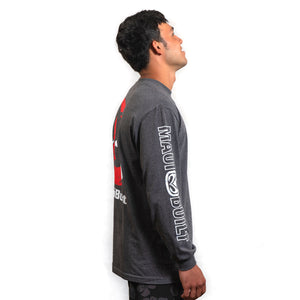 Maui Built Makau Hawaiian Hook Logo Long Sleeve T-shirt