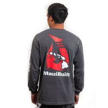 Load image into Gallery viewer, Maui Built Makau Hawaiian Hook Logo Long Sleeve T-shirt