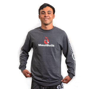Maui Built Makau Hawaiian Hook Logo Long Sleeve T-shirt