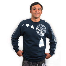 Load image into Gallery viewer, Maui Built Hawaiian Island Chain Logo Long Sleeve T-shirt
