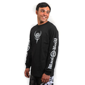 Maui Built Deer Skull Logo Long Sleeve T-shirt