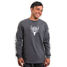 Load image into Gallery viewer, Maui Built Deer Skull Logo Long Sleeve T-shirt