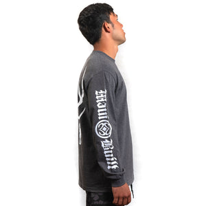 Maui Built Deer Skull Logo Long Sleeve T-shirt