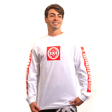 Load image into Gallery viewer, Maui Built Red Bar Logo Long Sleeve T-shirt