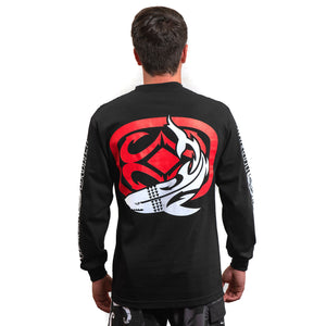 Maui Built Mano Hawaiian Shark Logo Long Sleeve T-Shirt