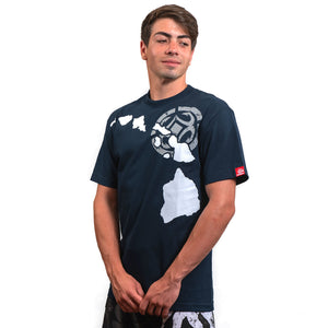 Maui Built Hawaiian Island Chain Classic Fit T-shirt