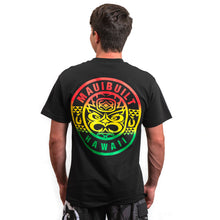 Load image into Gallery viewer, Maui Built Tribal Rasta Tiki T-shirt