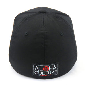 Maui Built Aloha Logo Embroidery Flex Fit Cap