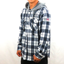 Load image into Gallery viewer, Maui Built Hooded Flannel Shirt