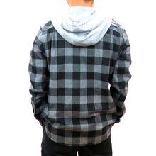 Load image into Gallery viewer, Maui Built Hooded Flannel Shirt