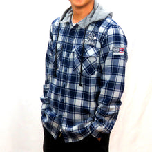 Load image into Gallery viewer, Maui Built Hooded Flannel Shirt