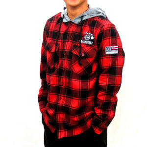 Maui Built Hooded Flannel Shirt