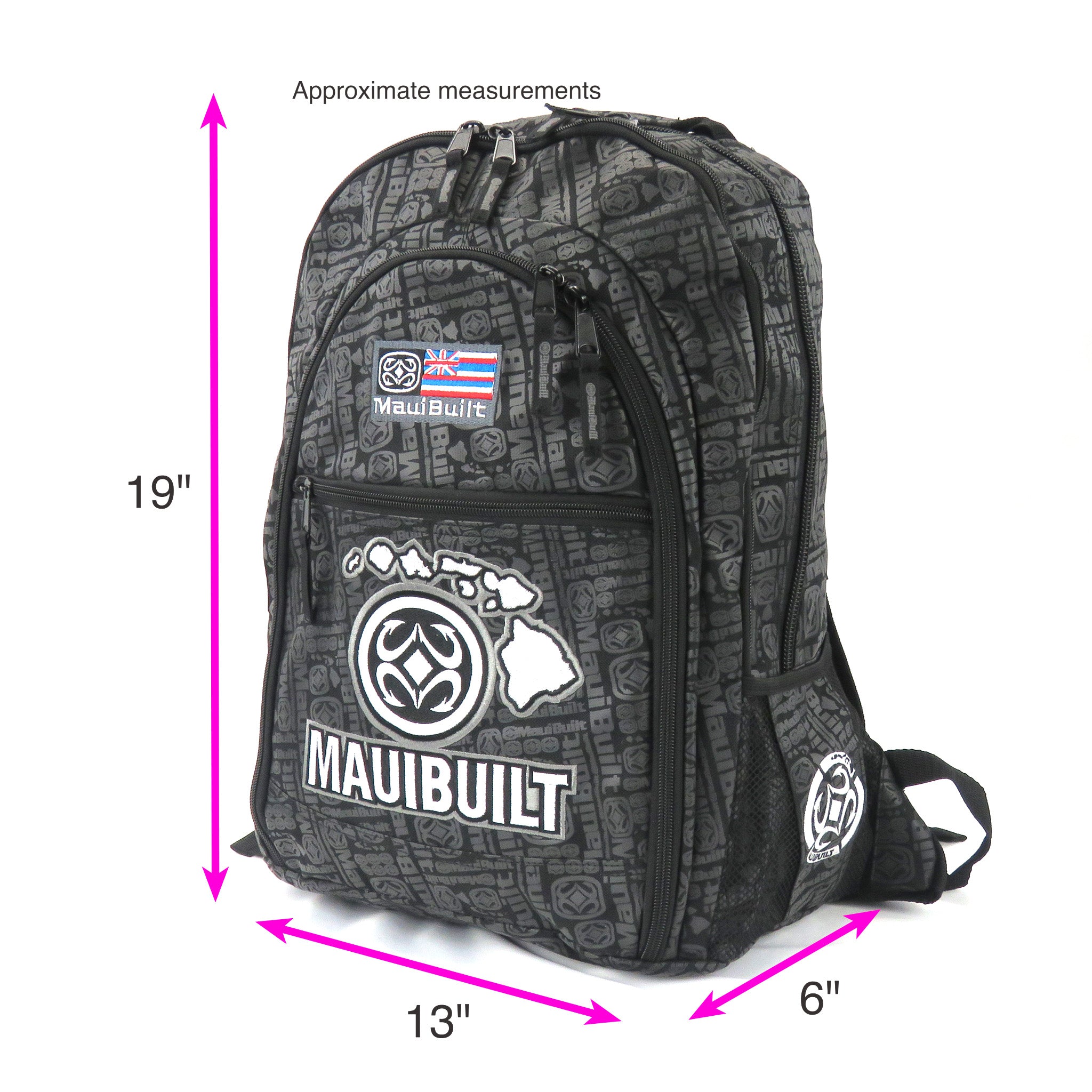 built laptop backpack black Maui Built Laptop Backpack – Maui Built Hawaii