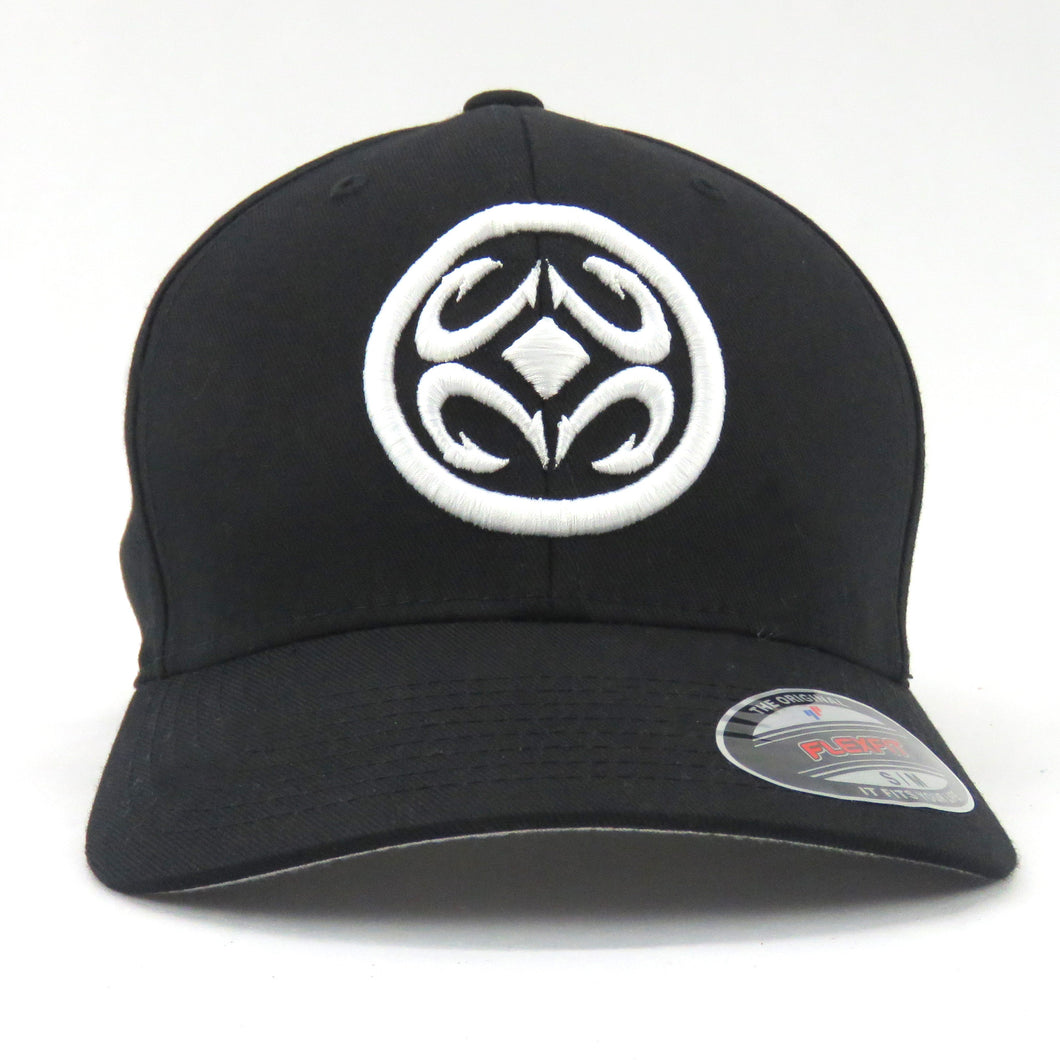 Maui Built Circle Logo Embroidery Flex Fit Cap