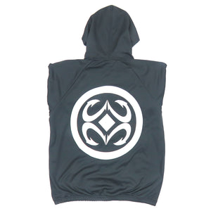 Maui Built Logo Zip Hoodie Jacket - Charcoal