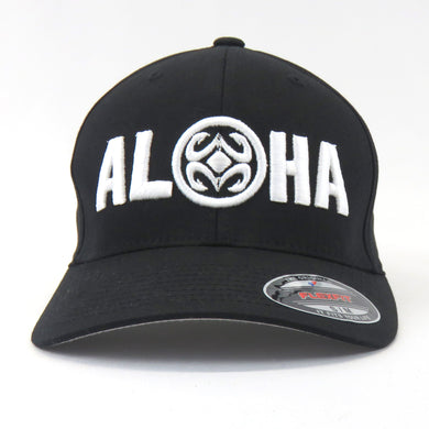 Maui Built Aloha Logo Embroidery Flex Fit Cap