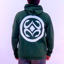 Load image into Gallery viewer, Maui Built Logo Pull Over Hoody Jacket - Green
