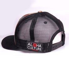 Load image into Gallery viewer, Maui Built Circle Logo Embroidery Camo Meshback Cap